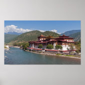 Punakha Dzong in Bhutan Poster (Vorne)