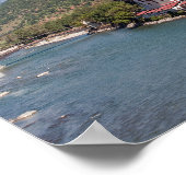 Punakha Dzong in Bhutan Poster (Ecke)