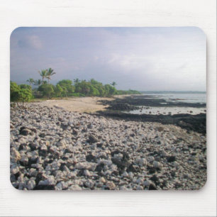 Punaluʻu Schwarzsandstrand Hawaii Big Island Mousepad