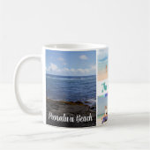 Punalu'u Beach Hawaii Ausflug 4 Foto Familienreise Kaffeetasse (Links)