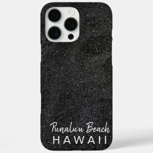 Punalu'u Beach Hawaii - Schwarzer Sandstrand iPhone 16 Pro Max Hülle