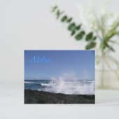 Punalu'u Beach Postkarte (Stehend Vorderseite)