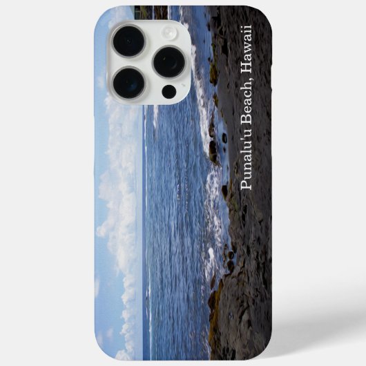 Punalu'u Black Sand Beach Hawaii Case-Mate iPhone Case-Mate iPhone Hülle (Rückseite)
