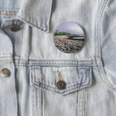 Punaluu Black Sand Beach Hawaii Große Insel Button (Beispiel)