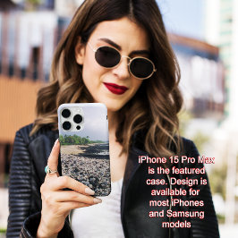 Punaluu Black Sand Beach Hawaii Große Insel iPhone 15 Pro Max Hülle