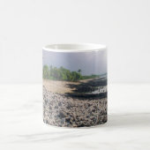 Punaluu Black Sand Beach Hawaii Große Insel Kaffeetasse (Mittel)