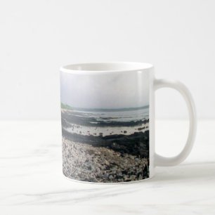 Punaluu Black Sand Beach Hawaii Große Insel Kaffeetasse