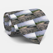 Punaluu Black Sand Beach Hawaii Große Insel Krawatte (Gerollt)