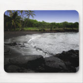 Punalu'u, Black Sand Beach, Hawaii mousepad (Vorne)