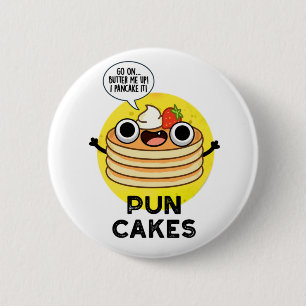 Puncakes Funny Pancake Pub Button