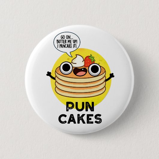 Puncakes Funny Pancake Pub Button (Vorderseite)