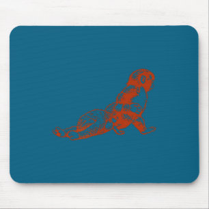 Punch-Affen-Plüsch süßer Babyaffe mit Plüsch Mousepad