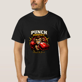 Punch-Affen-T-Shirt-Design T-Shirt