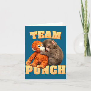 Punch-Affen-Team-Punch  Karte