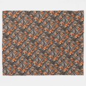 Punch Baby Monkey Fleecedecke (Vorderseite (Horizontal))