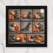 Punch Baby Monkey Geschenkanhänger (Rückseite)