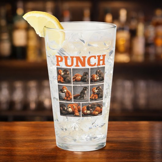 Punch Baby Monkey Glas