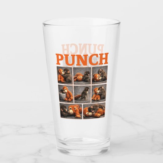 Punch Baby Monkey Glas (Vorderseite)