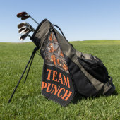 Punch Baby Monkey Golfhandtuch (Gras)