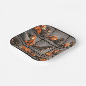 Punch Baby Monkey Pappteller (Gewinkelt)