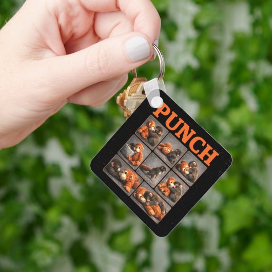 Punch Baby Monkey Schlüsselanhänger (Hand)