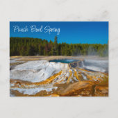 Punch Bowl Spring Yellowstone Nationalpark Postkarte (Vorderseite)