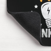 Punch First Think Spater Boxer Sport Stärke Athlon Mousepad (Ecke)