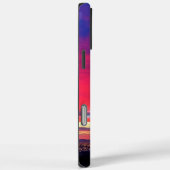 Punch heute im Gesicht Rosa Kalifornien Sonnenunte Case-Mate iPhone Hülle (Rückseite / Rechts)