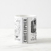 Punch & Judy Show Policeman Vermisst Kaffeetasse (Mittel)