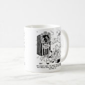 Punch & Judy Show Policeman Vermisst Kaffeetasse (VorderseiteRechts)