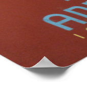 Punch & Judy Vintage Poster (Ecke)