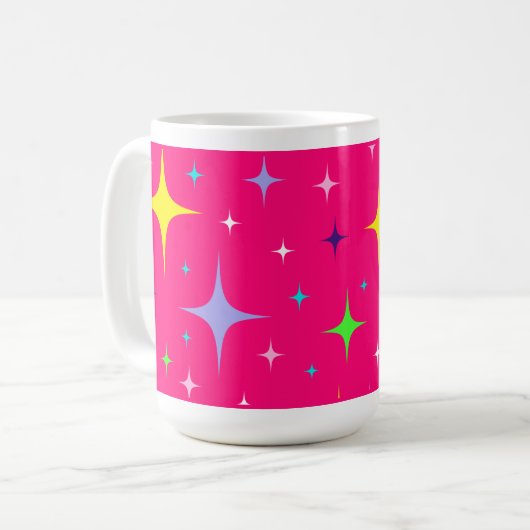 Punch 🌸 Kaffee Tasse 15oz (Vorderseite Links)