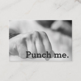 Punch Me Simple Dark Loyalty Coffee Faust Treuekarte