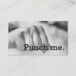 Punch Me Simple Dark Loyalty Coffee Fett Treuekarte