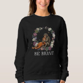 Punch Monkey Be Brave Sweatshirt (Vorderseite)