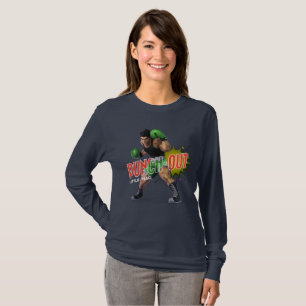 Punch Out (Boxsport) Frauen Langarm T-Shirt