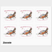 Punch the Monkey 3" Stickers (Blatt)