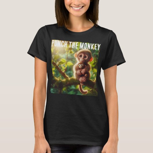 Punch the Monkey Solidarity T-Shirt (Vorderseite)