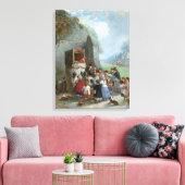 Punch und Judy Leinwanddruck (Insitu (Wohnzimmer))