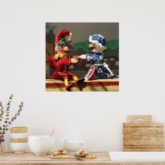 Punch und Judy Poster (Küche)