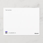 Punch und Judy Postkarte (Rückseite)