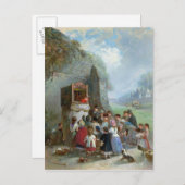 Punch und Judy Postkarte (Vorne/Hinten)