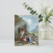 Punch und Judy Postkarte (Stehend Vorderseite)