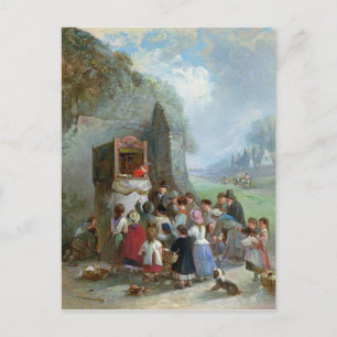Punch und Judy Postkarte
