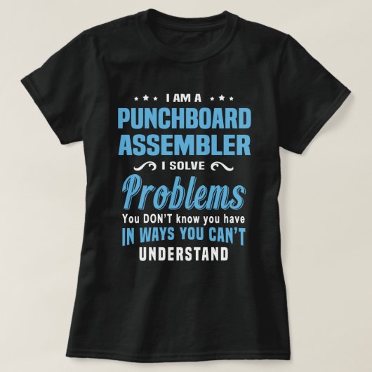 Punchboard Assembler T-Shirt (Design vorne)