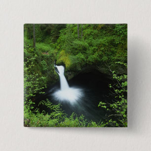 Punchbowl Falls am Eagle Creek, Columbia River Button