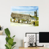 'Punchbowl & Ladle' Print Poster (Heimbüro)