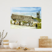 'Punchbowl & Ladle' Print Poster (Küche)