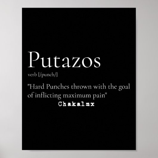 Punches Poster (Vorne)