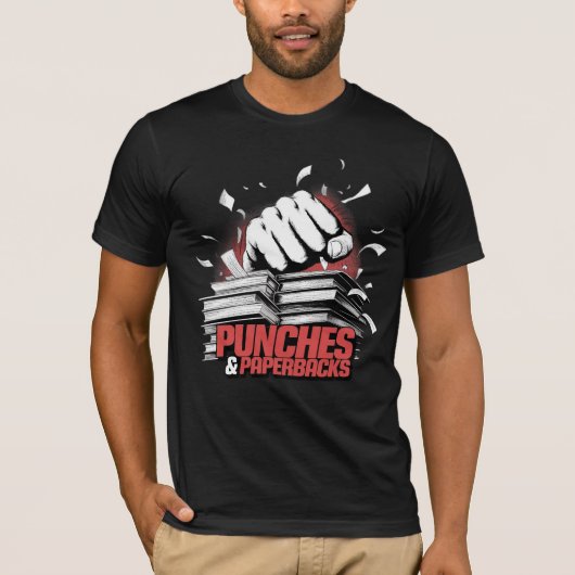 Punches und Paperbacks T-Shirt (Vorderseite)